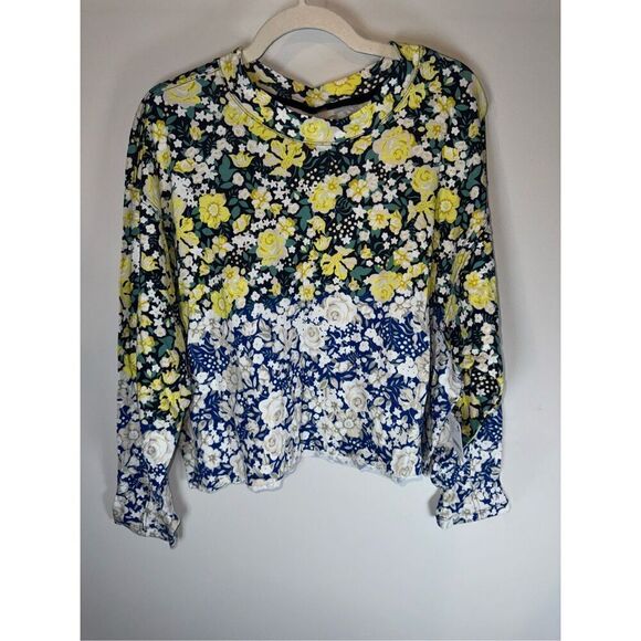 FP Movement Inspire Printed Layer Tee, Faded Poppy Black, Small NWT - Picture 2 of 5